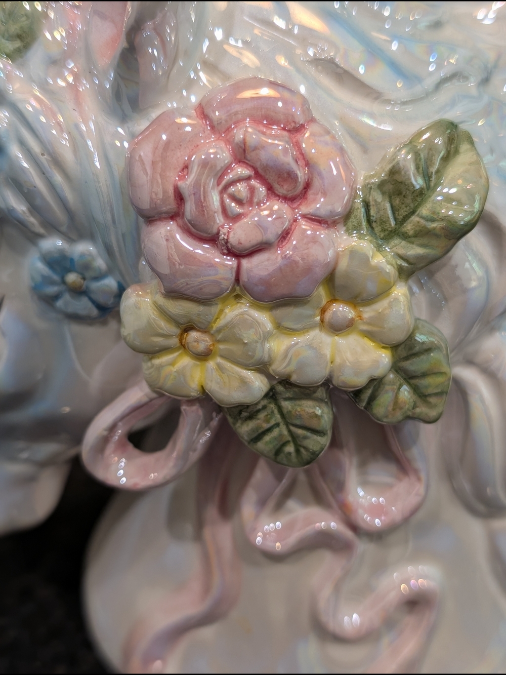 Vintage Ceramic Unicorn Head Decor - Picture 3 of 6